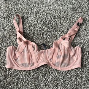 Sexy pink unlined Victoria Secret Bra